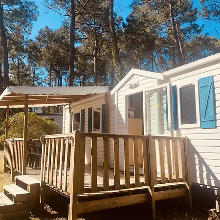 Mobil-home Climatisé à 5 Min De La Mer, Camping *
