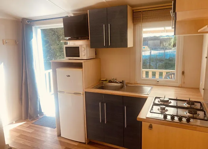 Mobil-home Climatisé à 5 Min De La Mer, *