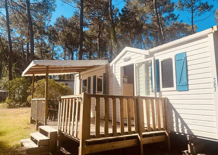 Mobil-home Climatisé à 5 Min De La Mer, Camping *